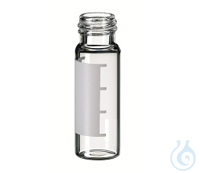 ND13 4ml Screw Neck Vial, 45x14,7mm, clear, label/filling lines, 10 x 100 pc...