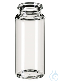 10ml Snap Cap Vial ND1850 x 22mm, clear glass, 3rd hydrolytic class, 10 x 100...