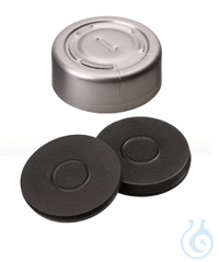 ND20 Butyl Combination Seal: Aluminum Cap, clear lacquered, complete tear...