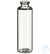 50ml Rollrandflasche, 101x31mm, Klarglas, 10 x 100 Stück Dieses Produkt ist...