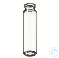ND20/ND18 20ml Headspace-Vial, 75,5x23mm, clear, rounded bottom, 10 x 100 pc...