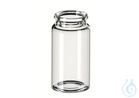 ND22 15ml Schnappringflasche, 48x26mm, Klarglas, 10 x 100 Stück Dieses...