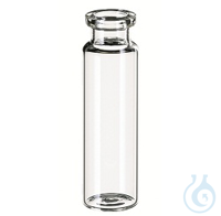 ND20/ND18 20ml Headspace-Vial, 75,5x22,5mm, clear, DIN-crimp neck, flat...