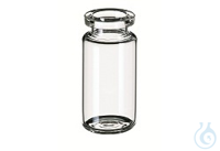 ND20/ND18 10ml Headspace-Vial, 46x22,5mm, clear, DIN-crimp neck, rounded...