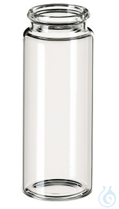 25ml Snap Cap Vial ND22, 65 x 26mm, clear glass, 3rd hydrolytic class 25ml...
