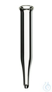 0,3ml Micro-Insert, 40x6mm, clear glass, 1st hydrolytic class, 15mm top 0,3ml...