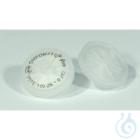Spritzenfilter Micropur Xtra, PTFE, 25 mm, 1,0 µm, 100/Pkg