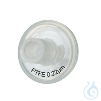 13mm Spritzenfilter, PTFE (Hydrophobic), 0,22 µm, 250 St/Pkg