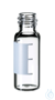 1.5ml Screw Neck Vial, 8-425, 32 x 11.6mm clear glass 1st hydrolytic class, small opening, label...