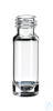 Vial ND9 1,1 ml Mikroliter-Kurzgewindeflasche, 32x11,6mm, Klarglas, 1....