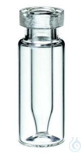 ND11 Vial: Rollrandflasche mit integriertem Mikroeinsatz, 32 x 11,6 mm,...