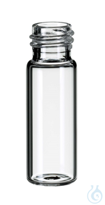 Vial ND13 4ml Gewindeflasche, 45x14,7mm, Klarglas 10x100/PAK, 10 x 100 Stück...