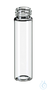 Vial ND15, 8 ml Gewindeflasche, 61 x 16,6 mm, Klarglas, 10 x 100 Stück