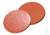 Septum, ND8, 8 mm Durchmesser, Naturkaut. rot-orange/TEF transp., 60° shore...