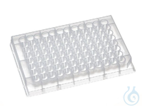 96 Micro Well Microplate, PP, runde Öffnung, Höhe 14, 4mm, V-Form, 8mm...