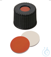 ND8 Red Rubber/PTFE beige, Verschluss (PP), schwarz, 5,5mm Loch, 8-425 Gewinde, 