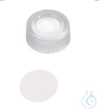 ND9 PP Short Thread Cap, transparent, 0,2mm, PTFE virginal  Synthetic...