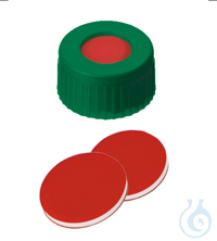 ND9 PP Short Thread Cap, green, 1,0mm  Synthetic RedRubber/PTFE material as a...