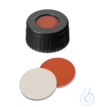 ND9 PP Short Thread Cap, black, 1,0 mm, Red Rubber/PTFE beige Synthetic...