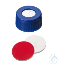PP shortthread screw cap blue, 6mm hole, slitted This product is an...