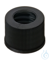 Schraubkappe, 10 mm PP, ohne Septum, schwarz, Gewinde 10-425 1000/PAK Diese...