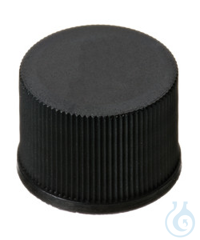 10mm PP screw cap, black, thread 10-425 1000/PAK This Screw Cap is without...