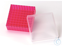 PP Storage Box for 1.5,1.8,2ml vials or 2ml shell, vials, pink, cover,...