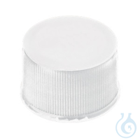 ND13 PP Screw Cap, white, closed, 10x100/PAK This Screw Cap is without...
