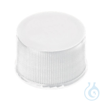 ND13 PP Screw Cap, white, closed, 10x100/PAK