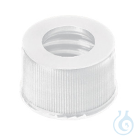 ND13 PP Screw Cap, white, 8,5mm centre hole, 10x100/PAK This Screw Cap is...