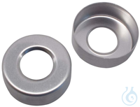 Bördelkappe, 20 mm Aluminium, walzblank, mit Loch, 10x100/PAK Dieses Produkt...