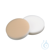Septum, 20 mm Durchmesser, Silicon weiß/PTFE beige, 45° shore A, 3,2mm...