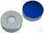 20 mm UltraClean Magnetische Bördelkappe, silber, 8 mm Loch, Silicon...