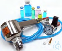 Pneumatic flaring base unit, with pressure regulator, safety valve Pneumatic...