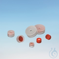 22mm PE Cap, transparent, centre hole, cap height 8.4mm 22mm PE Cap,...