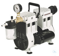 WOB-L Pump 2581, 83 l/min, 6,7 mbar The WOB-L® 2581 dry piston pump is ideal for pumping water...