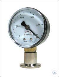 Rough Vacuum Gauges with Bourdon Feather VMF Type VMF 16 stainless steel,...