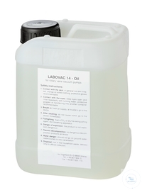 Drehschieberpumpenöl LABOVAC 14 - 10, Liter Polyalphaolefin-Synthetiköl ?Geeignet zum Pumpen von...