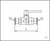 2/2-Way Ball Valve, Manual On/Off, DN 25 KF