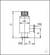 Right-Angle Valve VA 16 HSE, Manually Operated, Stainless Steel, DN 16 KF
