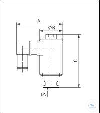 Stroomuitval schijnwerper SAF 16 / 4 o normaal open 230V 50Hz, type SAF 16/4...