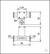 Solenoid Straight-Through Valve VS 16 MC, 230V, 50/60Hz, PVDF / Stainless Steel, DN 16 KF