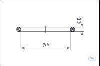 5Panašios prekės Spare O-Ring, Perbunan, DN 63 ISO-K Spare O-Ring, Perbunan, DN 63 ISO-K