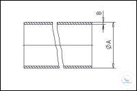 3Artikelen als: ISO-K roestvrijstalen buis DN 63, type DN 63 ISO-K, A 76,1 mm, B 3,6 mm,...