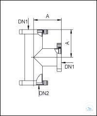 7Panašios prekės Tee, Stainless Steel, DN 16 CF Tee, Stainless Steel, DN 16 CF