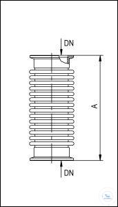 8Artikelen als: KF veerlichaam DN 16 60 mm lang flexibel, type DN 16 KF, A 60 mm, KF...