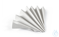 Papel filtro cualitativo GRADO 595 1/2 PLEGADO, 110mm (4-7 µm) V_media-rapida