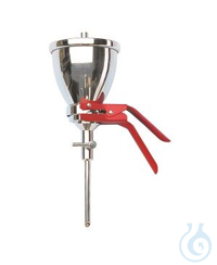 Portafiltros filtración vacío acero inox. MV 050A/0 completo con cierre rápido