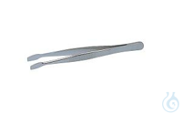 Pinzas puntas planas para filtros/membranas PZ 001 acero inoxidable