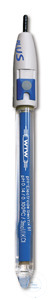SenTix® 61 pH-elektrode van glas met vloeibaar elektrolyt, waterdichte DIN-stekker, lengte 120...